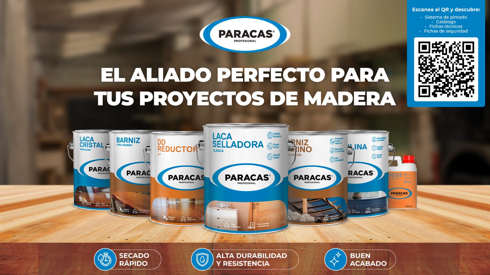 Paracas Profesional - El aliado perfecto para tus proyectos de madera